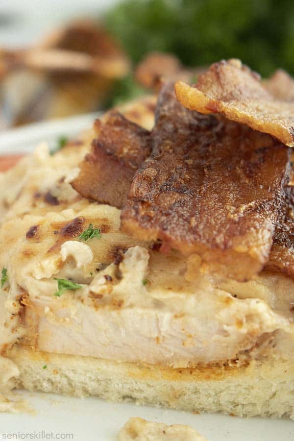 Kentucky Hot Brown with Bacon