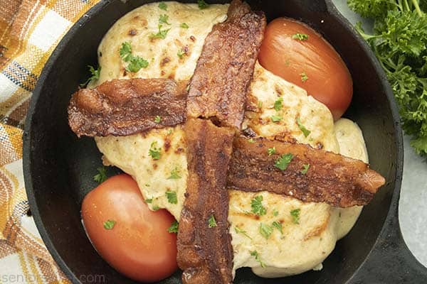 Cooked Kentucky Hot Brown