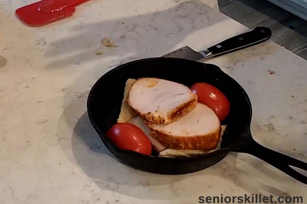 Turkey added to sandwich