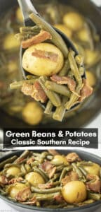Southern Green Beans and Potatoes - seniorskillet.com