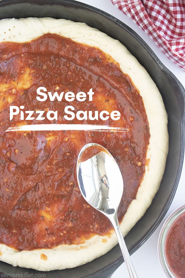 Text on image Sweet Pizza Sauce