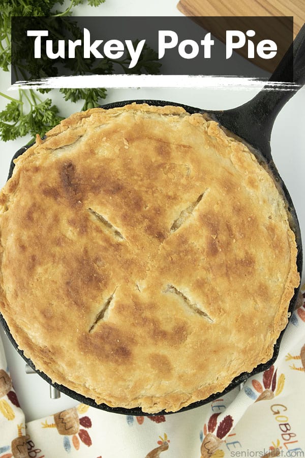 Text on image Turkey Pot Pie