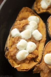 Twice Baked Sweet Potatoes - seniorskillet.com