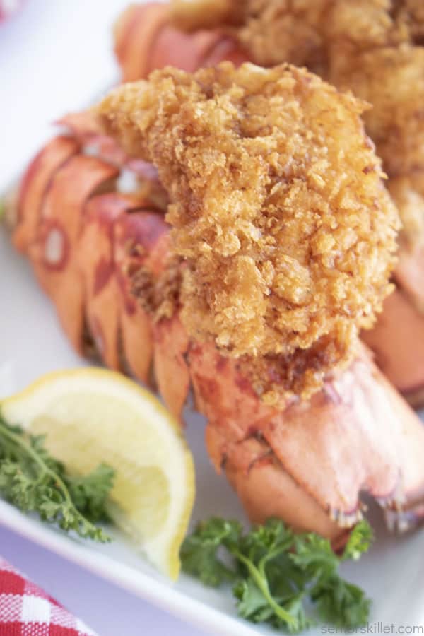 Fried Lobster Tail - seniorskillet.com